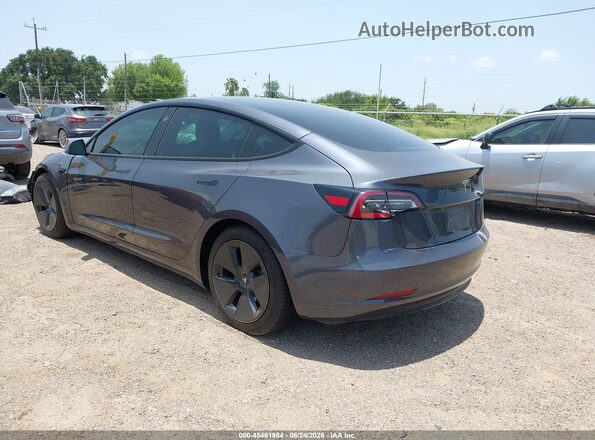 5YJ3E1EA0MF963610 2021 TESLA MODEL 3 Gray Trasero izquierdo