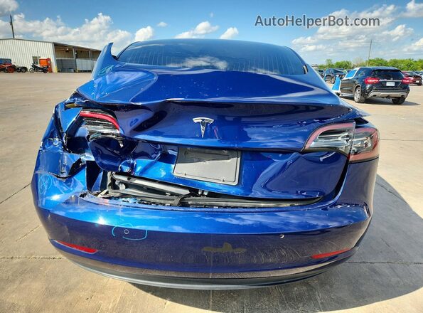 5YJ3E1EA1LF476351 2020 TESLA MODEL Blue 