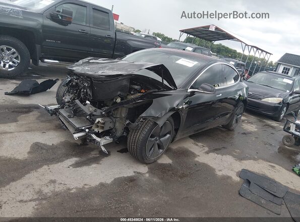 5YJ3E1EA2JF021005 2018 TESLA MODEL 3 Black Front left