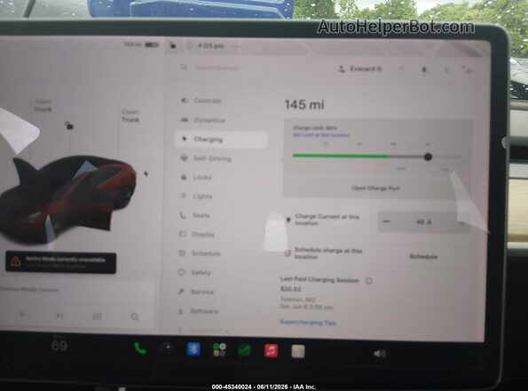 5YJ3E1EA2JF021005 2018 TESLA MODEL 3 Black 