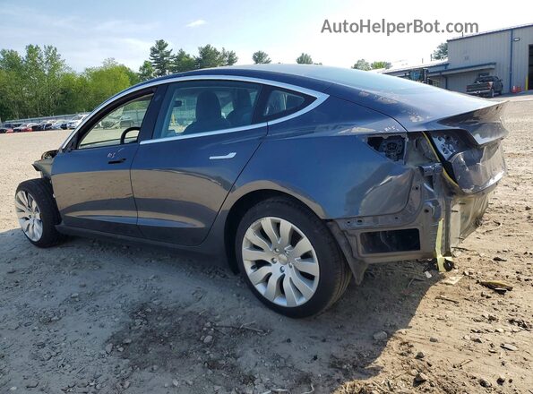 5YJ3E1EA2JF059592 2018 TESLA MODEL Gray Trasero izquierdo