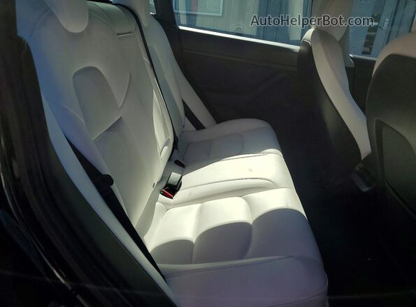 5YJ3E1EA2MF063050 2021 TESLA MODEL Черный Вид задних сидений