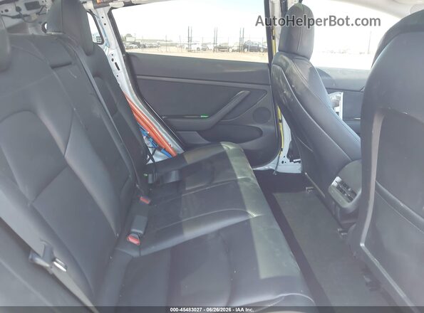 5YJ3E1EA2NF123751 2022 TESLA MODEL 3 Белый Вид наклейки с VIN-кодом