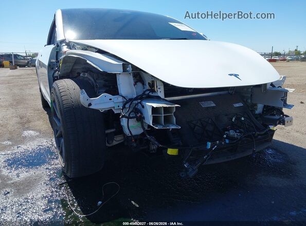 5YJ3E1EA2NF123751 2022 TESLA MODEL 3 Белый Вид спереди