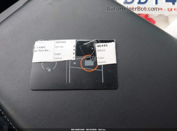 5YJ3E1EA2NF357954 2022 TESLA MODEL 3 White წინა პანელის ხედი