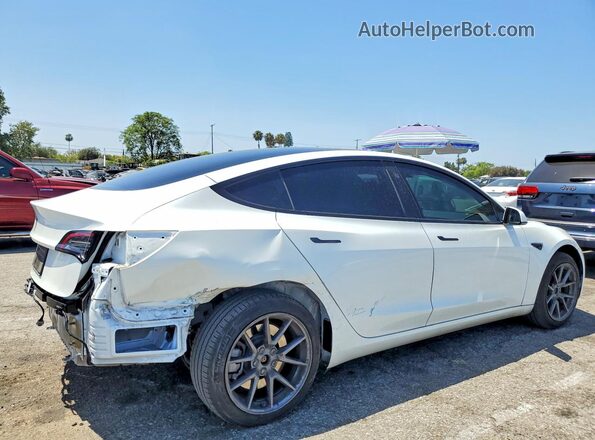 5YJ3E1EA2PF587769 2023 TESLA MODEL White Rear right