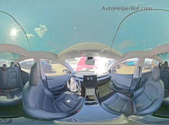 5YJ3E1EA2RF749838 2024 TESLA MODEL Red Вид наклейки з VIN-кодом
