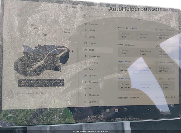 5YJ3E1EA2RF771631 2024 TESLA MODEL 3 Black Հետևի նստատեղերի տեսք