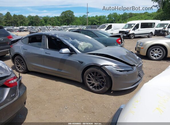 5YJ3E1EA2RF858056 2024 TESLA MODEL 3 Черный Вид щитка приборов