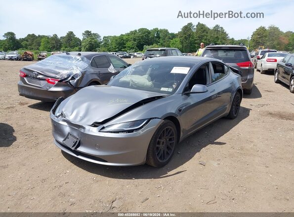 5YJ3E1EA2RF858056 2024 TESLA MODEL 3 Черный Передняя левая четверть
