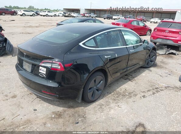 5YJ3E1EA3JF123011 2018 TESLA MODEL 3 Black უკანა მარჯვენა