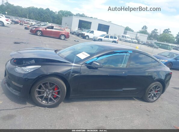 5YJ3E1EA3JF171978 2018 TESLA MODEL 3 Black Rear interior view