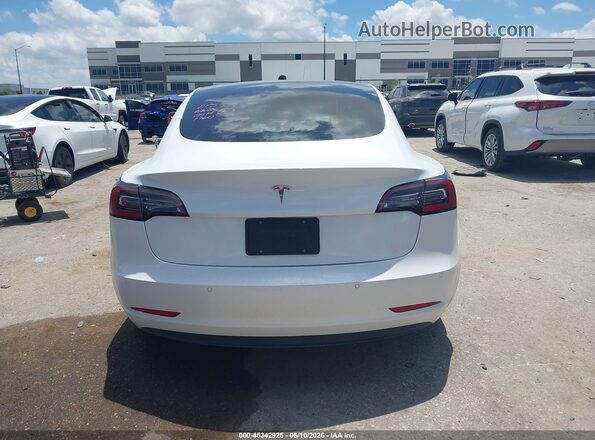 5YJ3E1EA3MF907760 2021 TESLA MODEL 3 White Սալոնի հետևի տեսք