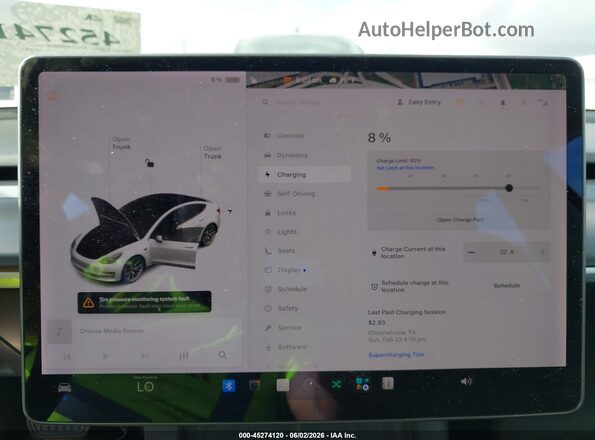 5YJ3E1EA3MF982152 2021 TESLA MODEL 3 White 