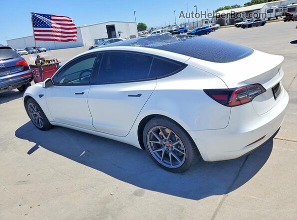 5YJ3E1EA3NF112256 2022 TESLA MODEL White 