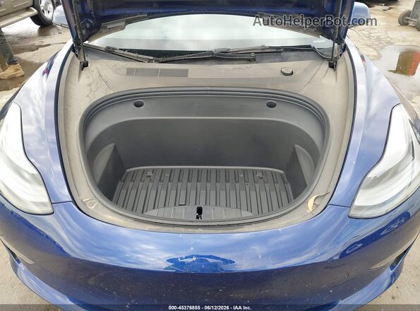 5YJ3E1EA3PF585576 2023 TESLA MODEL 3 Blue Вид ззаду