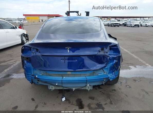 5YJ3E1EA3PF585576 2023 TESLA MODEL 3 Blue 