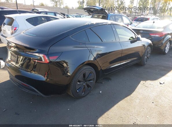 5YJ3E1EA3SF042964 2025 TESLA MODEL 3 Black Rear right