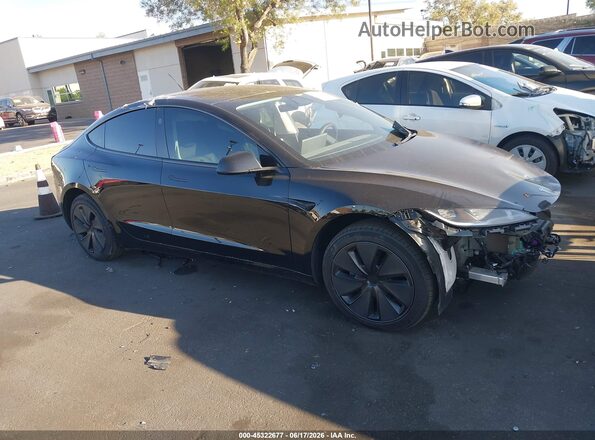 5YJ3E1EA3SF042964 2025 TESLA MODEL 3 Black 360 interior view