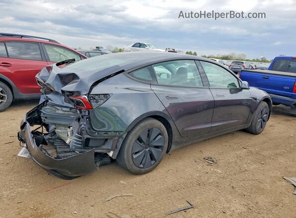 5YJ3E1EA3SF916181 2025 TESLA MODEL Gray Trasero derecho