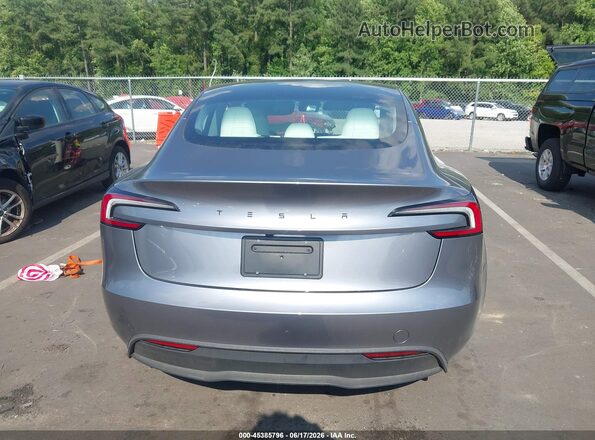 5YJ3E1EA3TF154536 2026 TESLA MODEL 3 Серебряный 