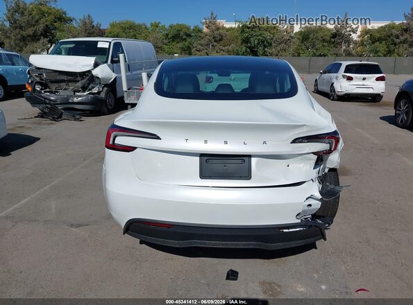 5YJ3E1EA3TF192512 2026 TESLA MODEL 3 White 360 interior view