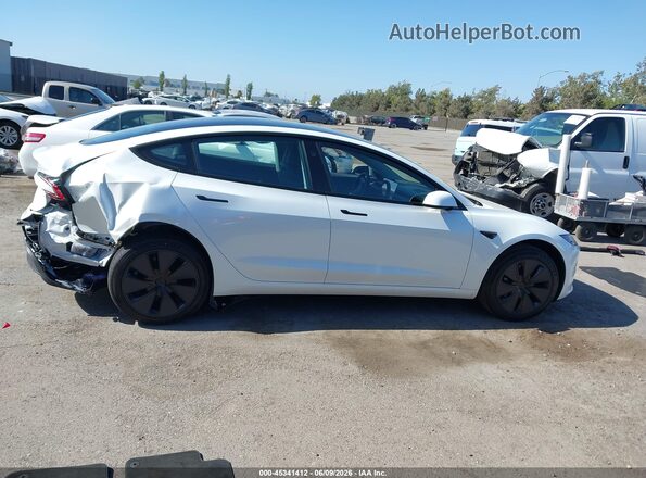 5YJ3E1EA3TF192512 2026 TESLA MODEL 3 White Dashboard view