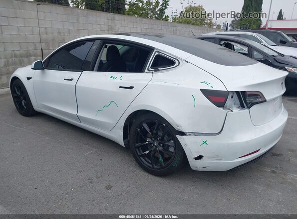 5YJ3E1EA4JF062560 2018 TESLA MODEL 3 White Հետևի ձախ