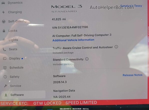5YJ3E1EA4MF027196 2021 TESLA MODEL 3 Белый 