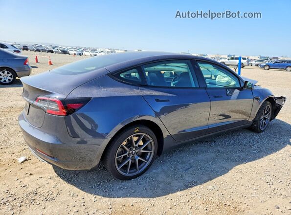 5YJ3E1EA4PF511289 2023 TESLA MODEL Gray 
