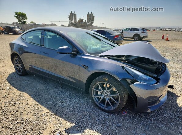 5YJ3E1EA4PF511289 2023 TESLA MODEL Gray 