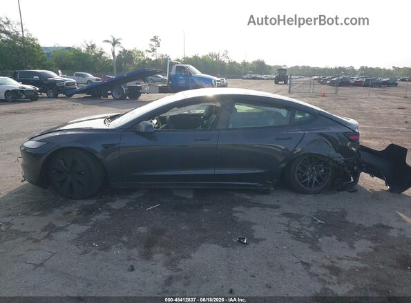 5YJ3E1EA4RF748609 2024 TESLA MODEL 3 Серый Вид задней части салона