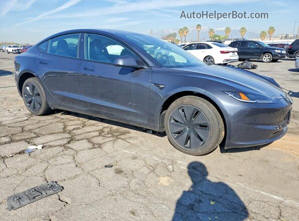 5YJ3E1EA4SF027258 2025 TESLA MODEL Charcoal Front right