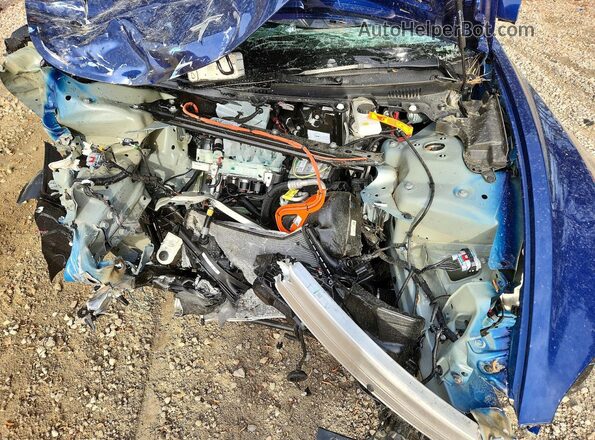 5YJ3E1EA4SF041886 2025 TESLA MODEL Blue Widok wnętrza z tyłu