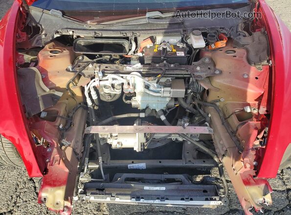 5YJ3E1EA5KF298930 2019 TESLA MODEL Red Rear interior view