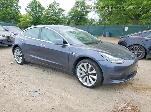 5YJ3E1EA5KF407662 2019 TESLA MODEL 3 Gray Przód prawy