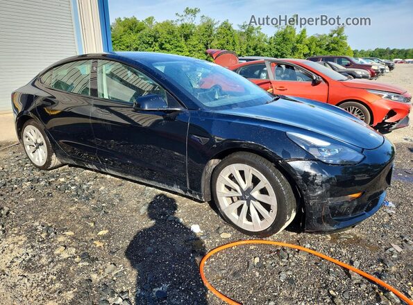 5YJ3E1EA5NF291206 2022 TESLA MODEL Black 