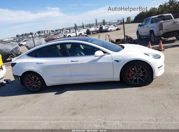5YJ3E1EA6KF326668 2019 TESLA MODEL 3 White სალონის 360-გრადუსიანი ხედი