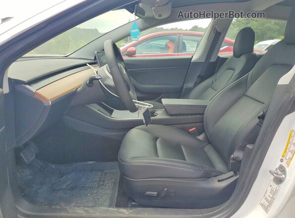 5YJ3E1EA6LF745220 2020 TESLA MODEL White წინა სალონის ხედი