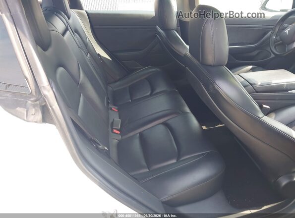 5YJ3E1EA6MF868159 2021 TESLA MODEL 3 White Widok naklejki z numerem VIN