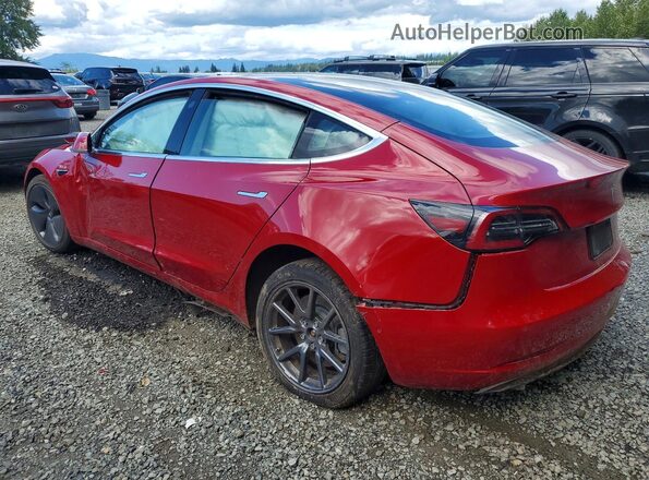 5YJ3E1EA7KF526541 2019 TESLA MODEL Red Հետևի ձախ