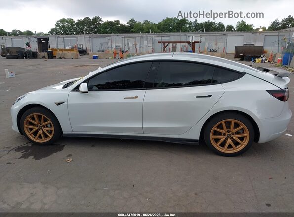 5YJ3E1EA7MF048320 2021 TESLA MODEL 3 White 360 interior view