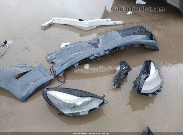 5YJ3E1EA7PF396901 2023 TESLA MODEL 3 Gray Вид щитка приладів