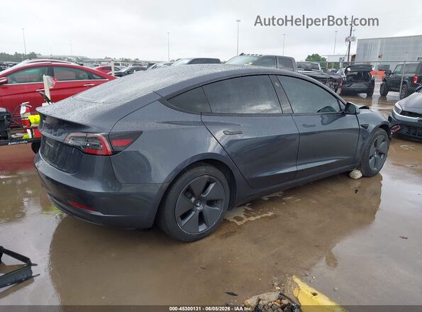 5YJ3E1EA7PF396901 2023 TESLA MODEL 3 Gray Задня права чверть