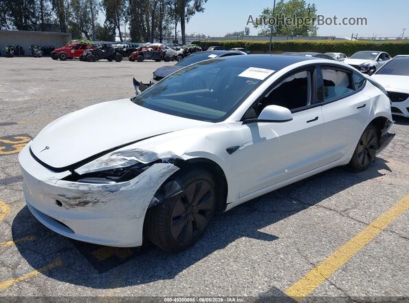 5YJ3E1EA7RF786206 2024 TESLA MODEL 3 White Front left