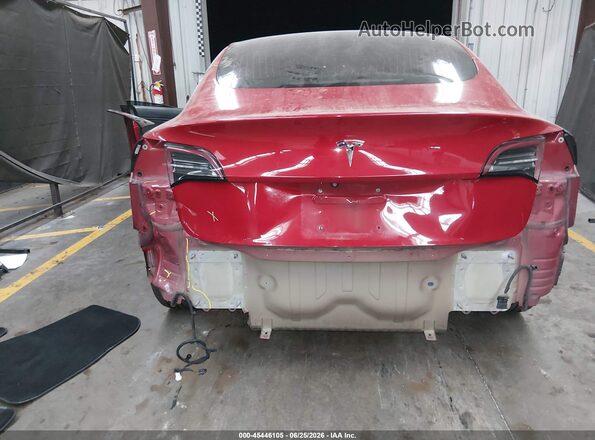 5YJ3E1EA8JF034115 2018 TESLA MODEL 3 Red წინა ხედი