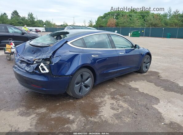 5YJ3E1EA8JF124994 2018 TESLA MODEL 3 Blue Trasero derecho