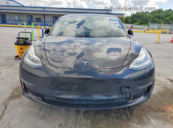 5YJ3E1EA8KF357470 2019 TESLA MODEL Black Front view