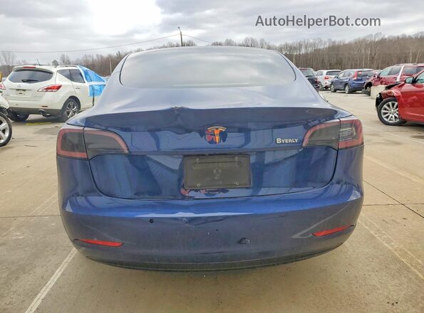 5YJ3E1EA9MF086714 2021 TESLA MODEL Blue 