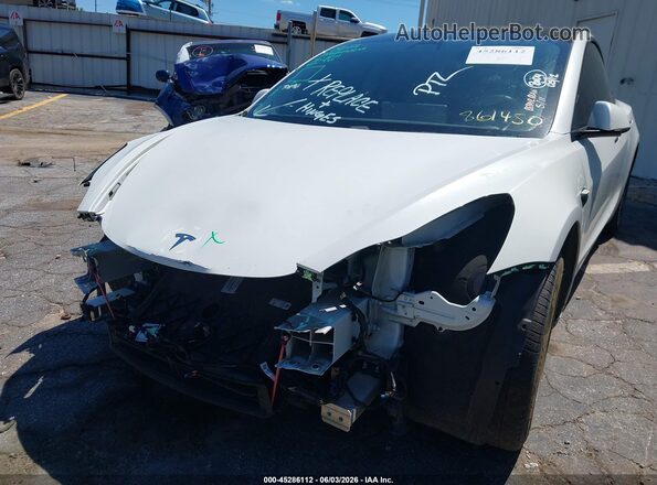 5YJ3E1EA9MF861450 2021 TESLA MODEL 3 White Вид спереду